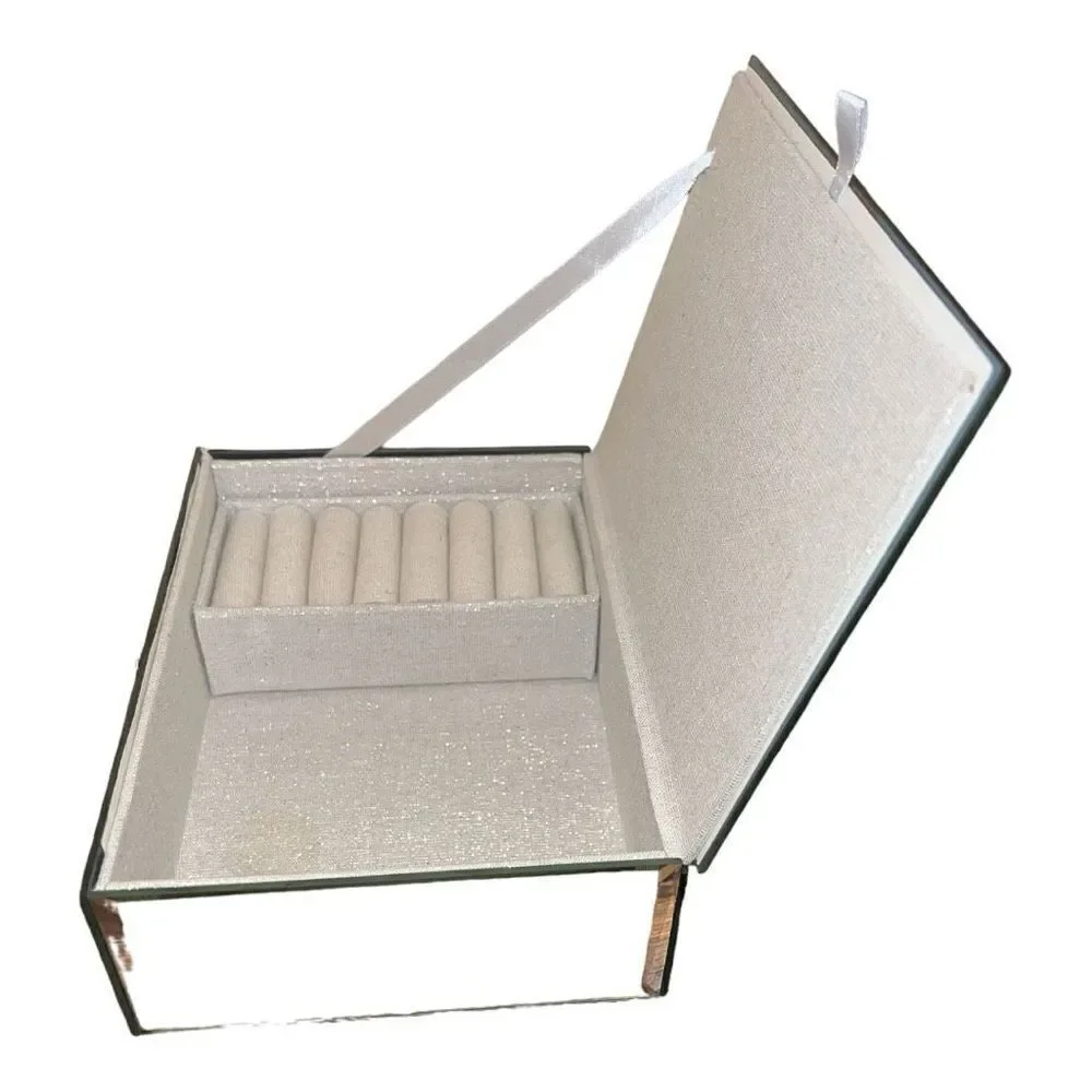 Christian Siriano mirrored jewelry box